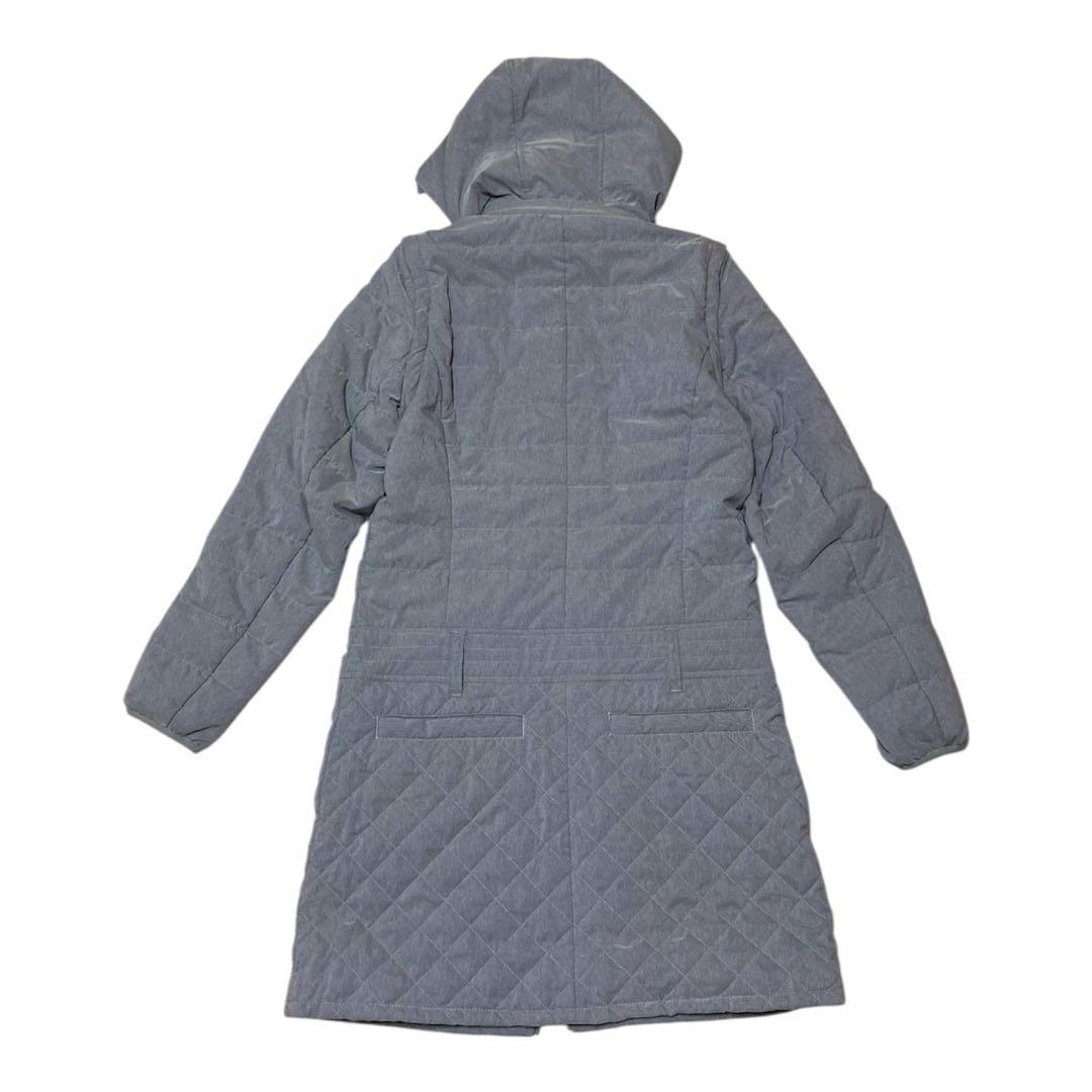 美品 Callaway キャロウェイ 中綿キルティング ワンピース アウターM