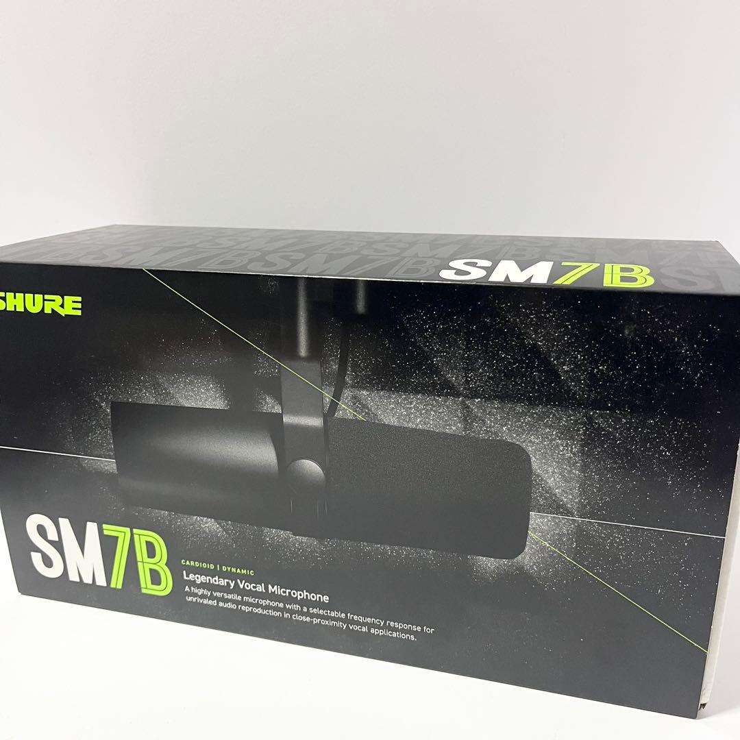 新品 未使用 SHURE シュア ダイナミックマイク SM7B カーディオイド
