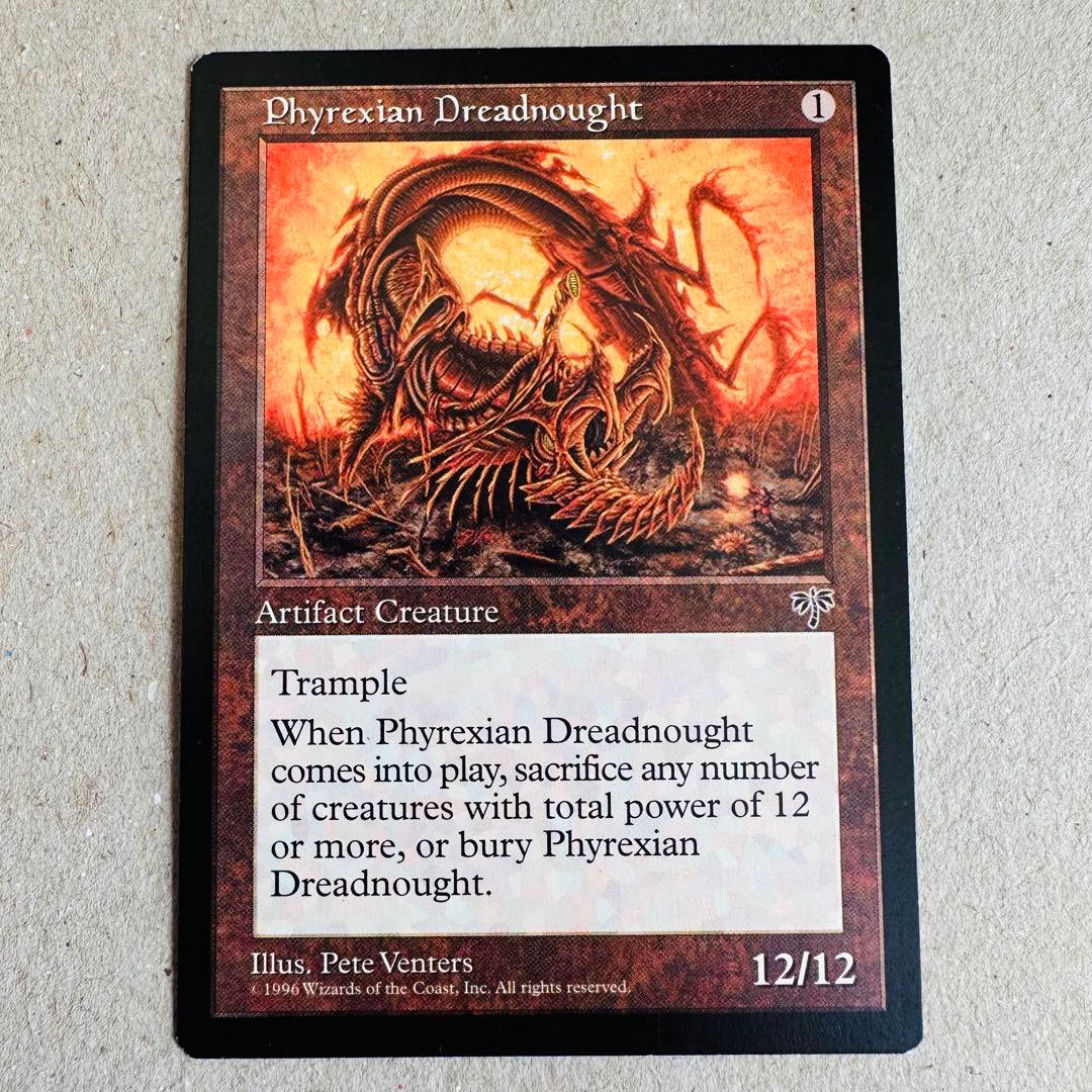 【英語版】ファイレクシアン・ドレッドノート　ミラージュ　レア　English