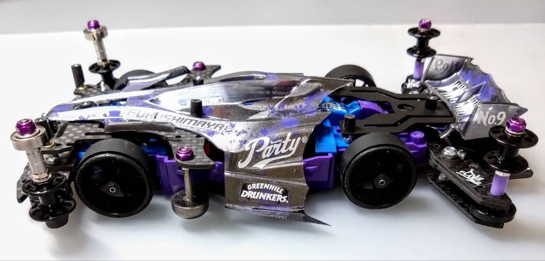 ミニ四駆 完成品 エアロアバンテ MSフレキ アバンテ