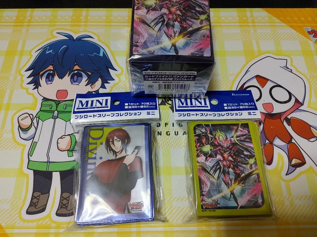 ヴァンガード ヴェイズルーグ 八雲カゲツ デッキホルダー スリーブ 羽根山ウララ