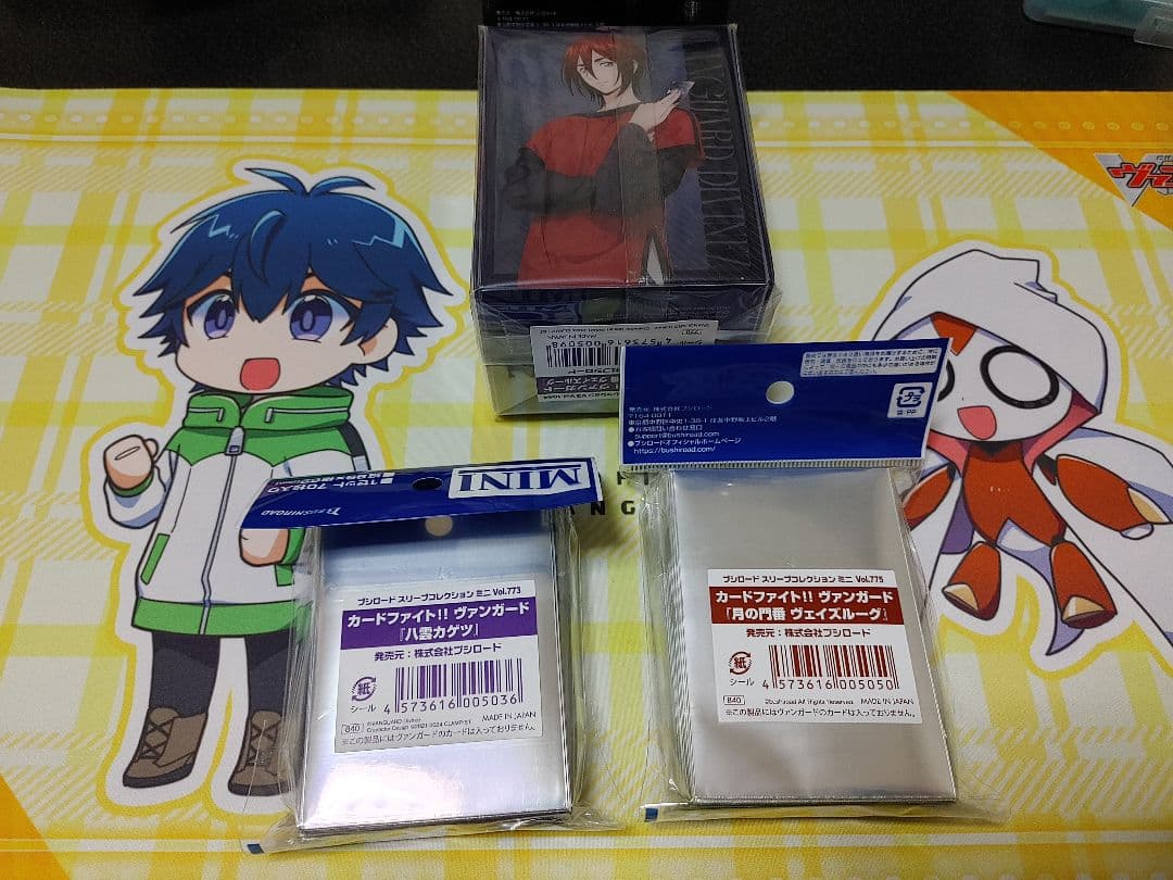 ヴァンガード ヴェイズルーグ 八雲カゲツ デッキホルダー スリーブ 羽根山ウララ