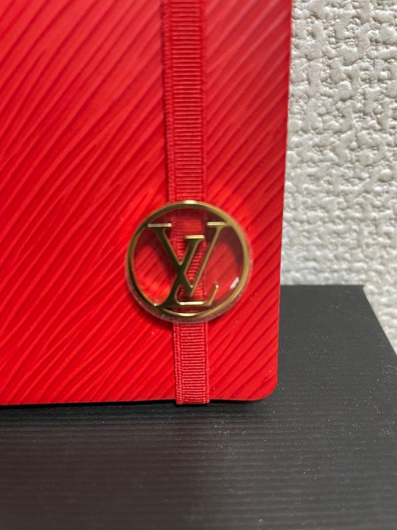 ルイヴィトン カイエ ギュスターヴ レッド ノート メモ