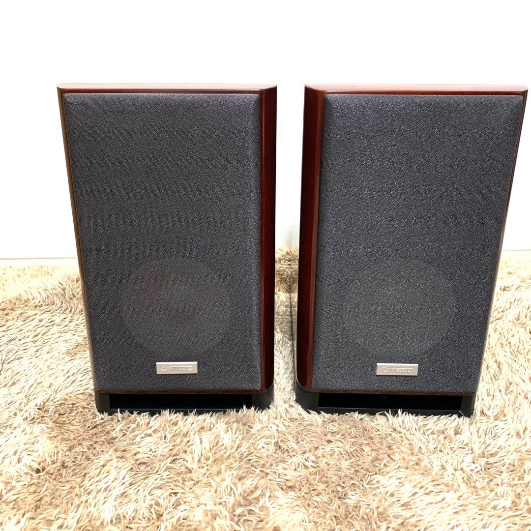 名機 ONKYO D-152E スピーカーシステム INTEC 205 木目調
