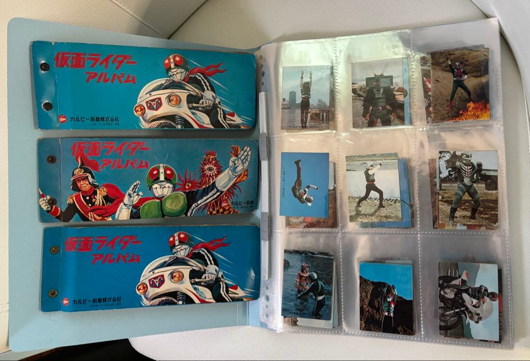 1970年代の旧仮面ライダーカード
