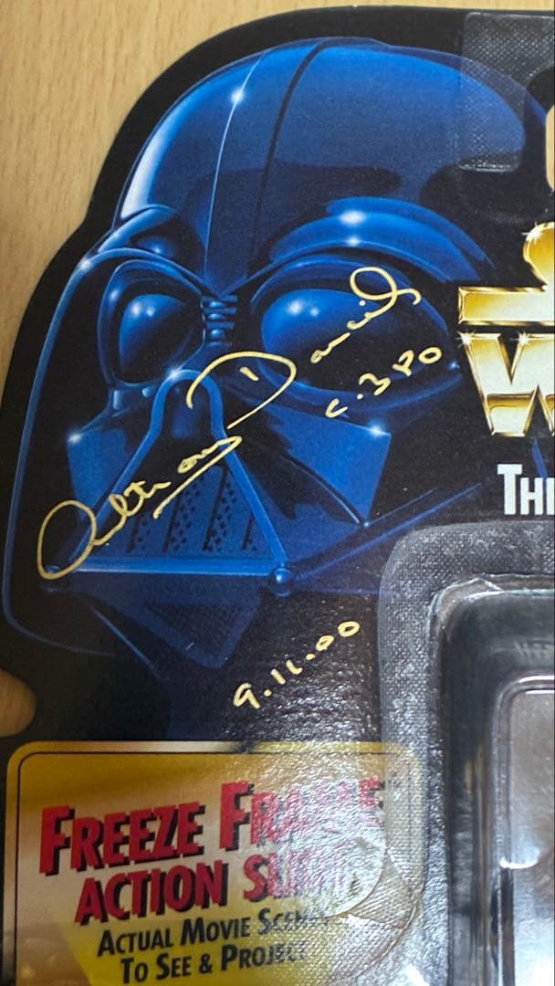 スターウォーズ ベーシックフィギュア C-3PO サイン入り