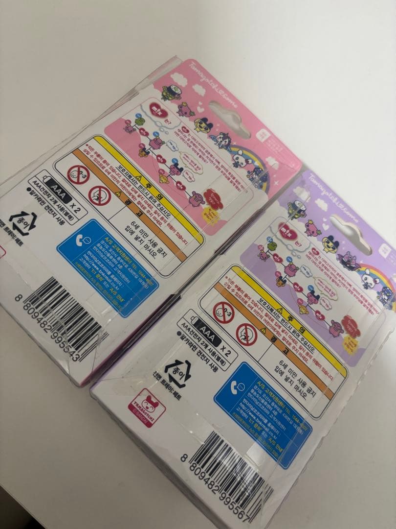 d*3様 たまごっちみーつ　韓国版　ピンク・パープル2個セット