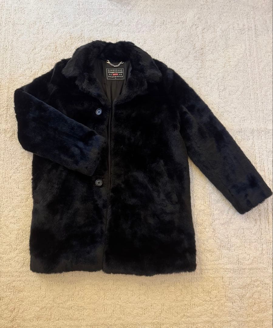 supreme ヒステリックグラマー　ファー　コート