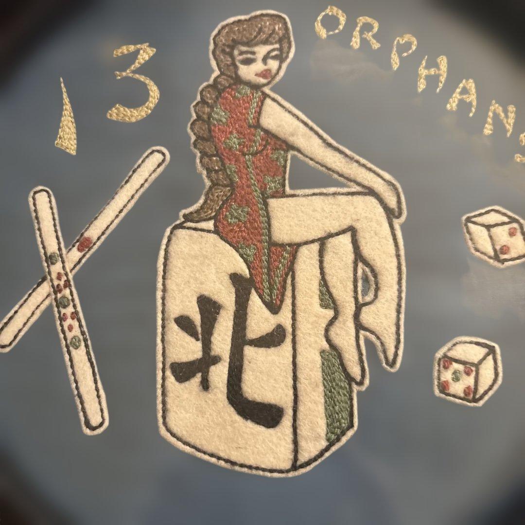 ノースノーネームパッチ額装