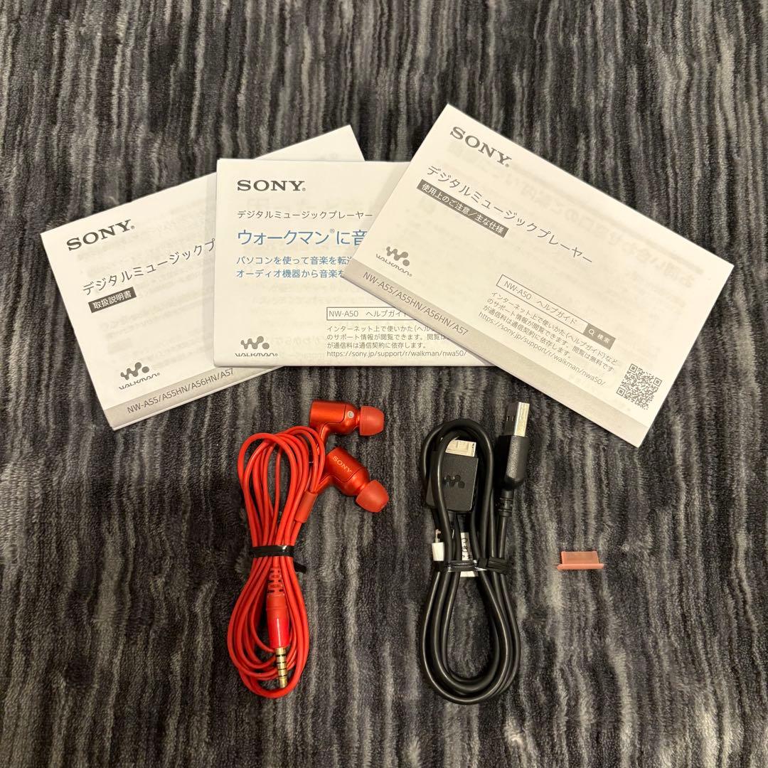 SONY ウォークマン NW-A55 トワイライトレッド 16GB
