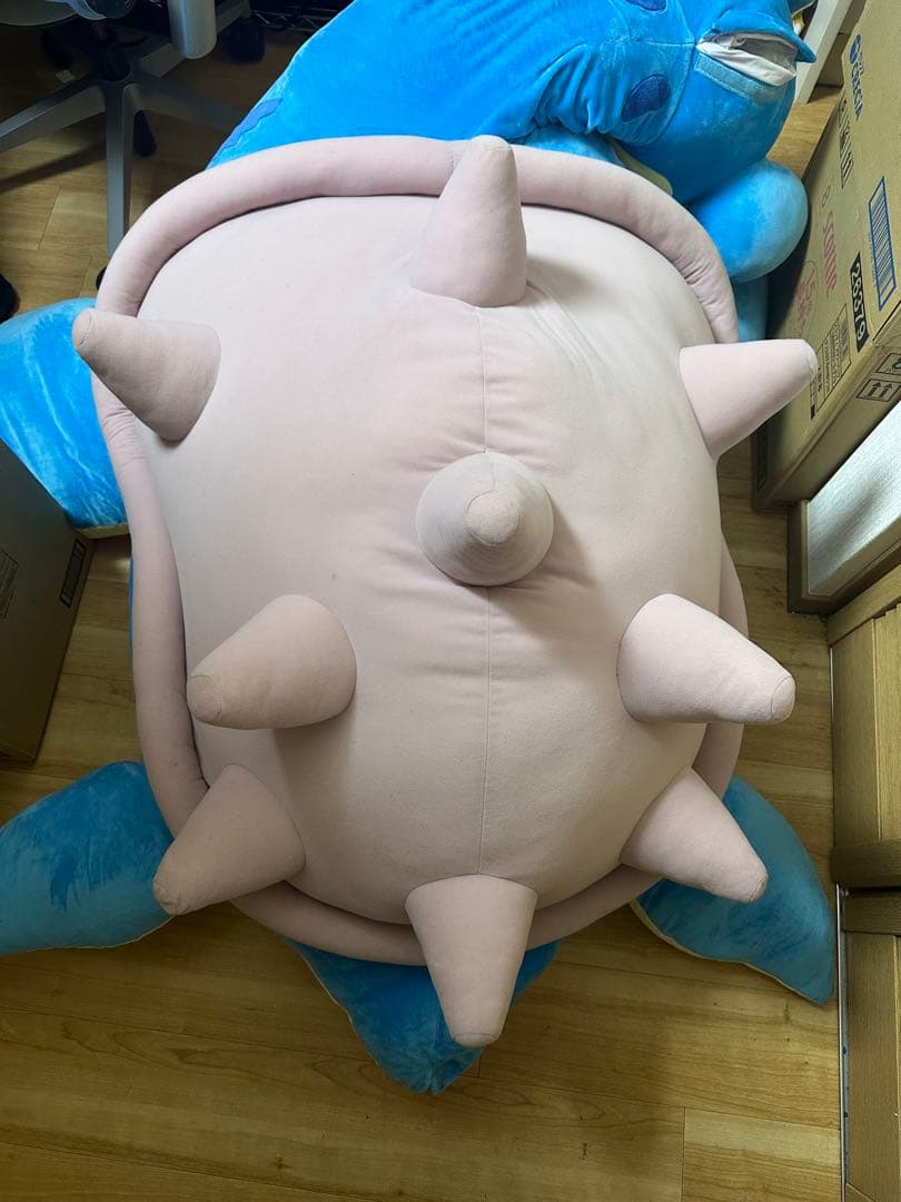 ⑧ 【レア】ポケットモンスター　絶対乗りたいラプラス　特大　ぬいぐるみ