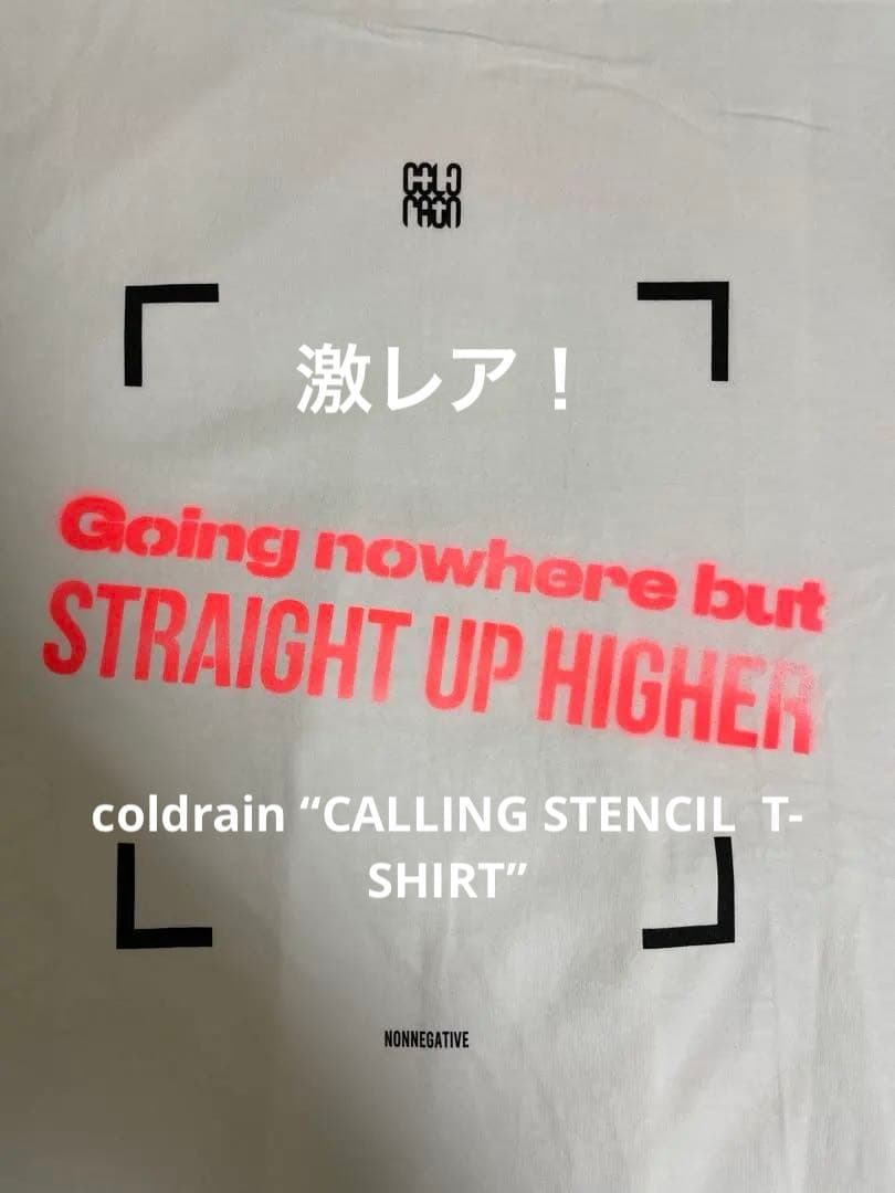 数量限定 coldrain “CALLING STENCIL T-SHIRT”