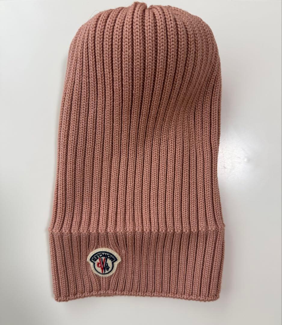 Moncler モンクレール キッズ ニット帽 ニットキャップ ポンポン M