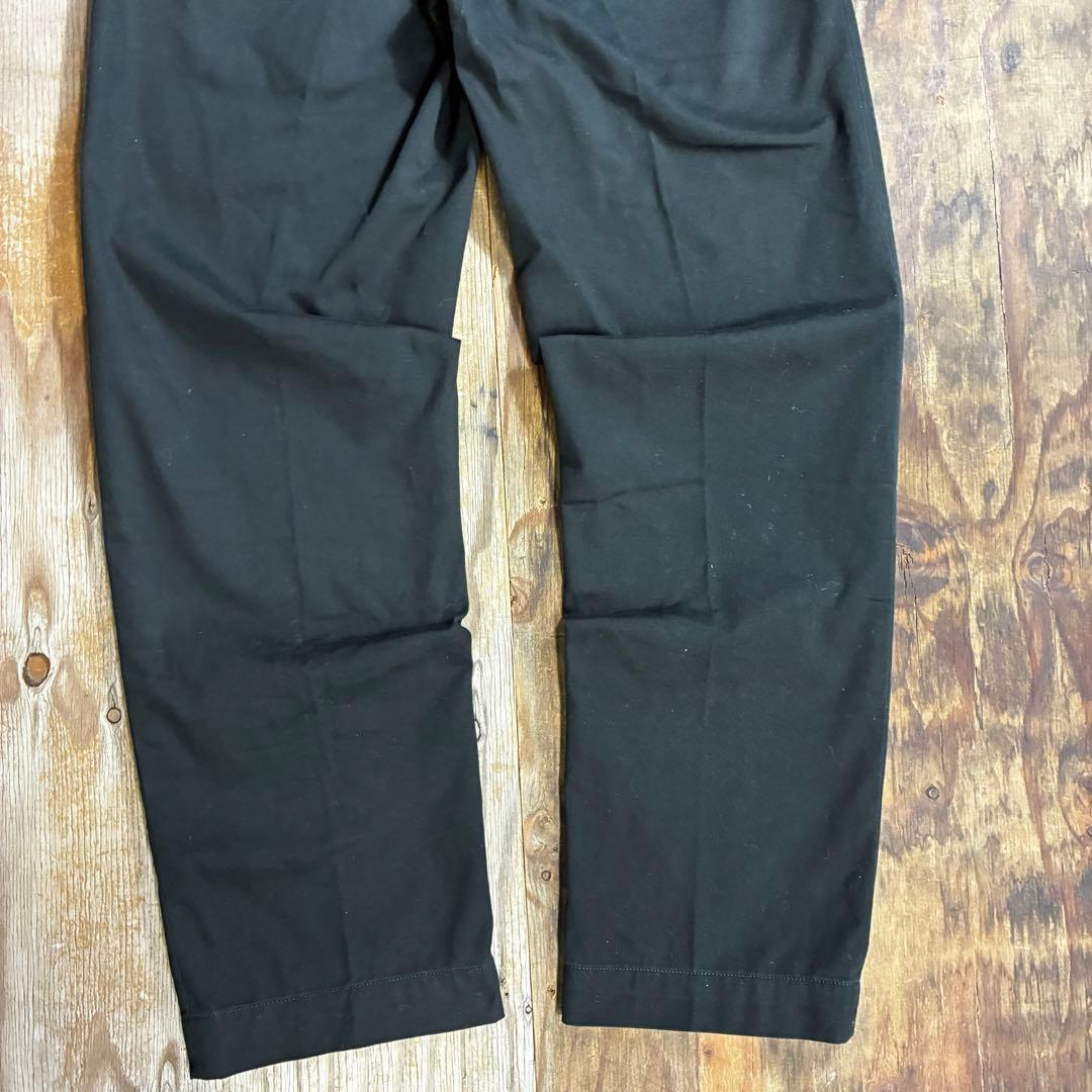 90s ポロチノ ２タック チノ パンツ ブラック 30×30 VINTAGE