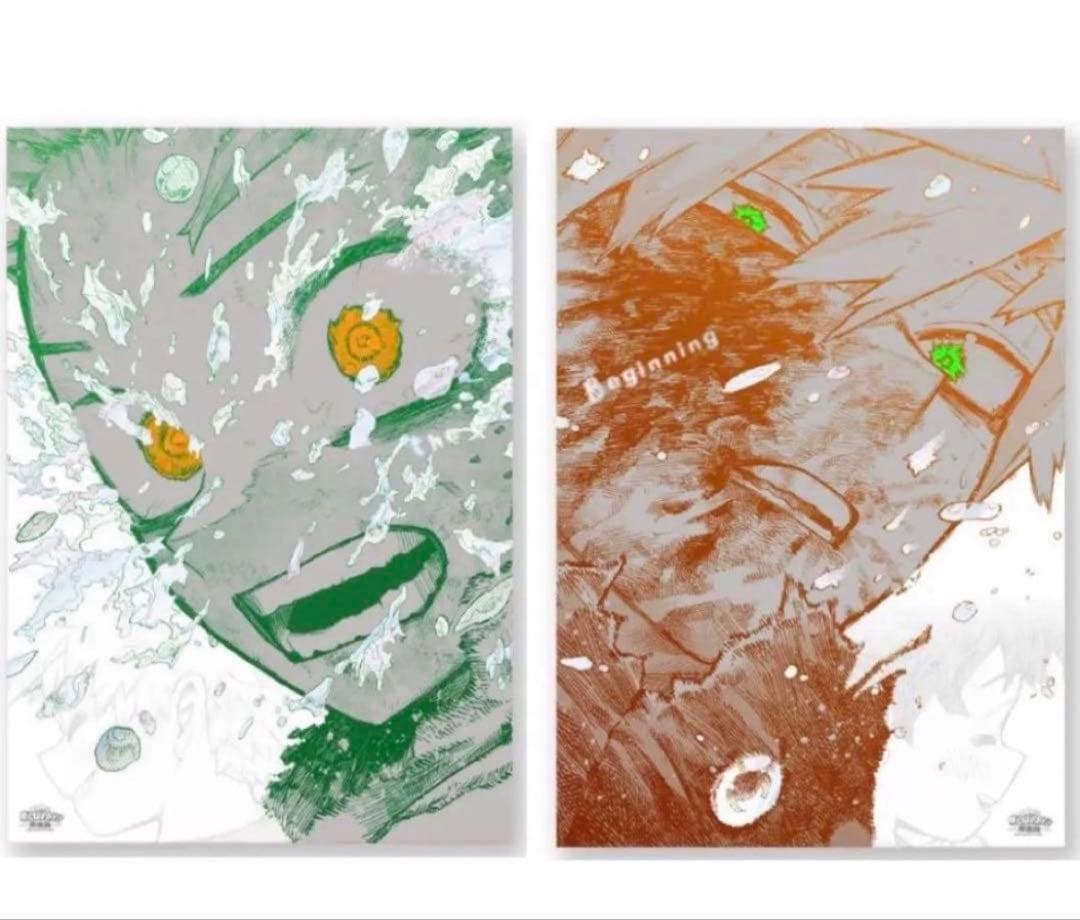 【額縁付き】僕のヒーローアカデミア原画展　アートポスター