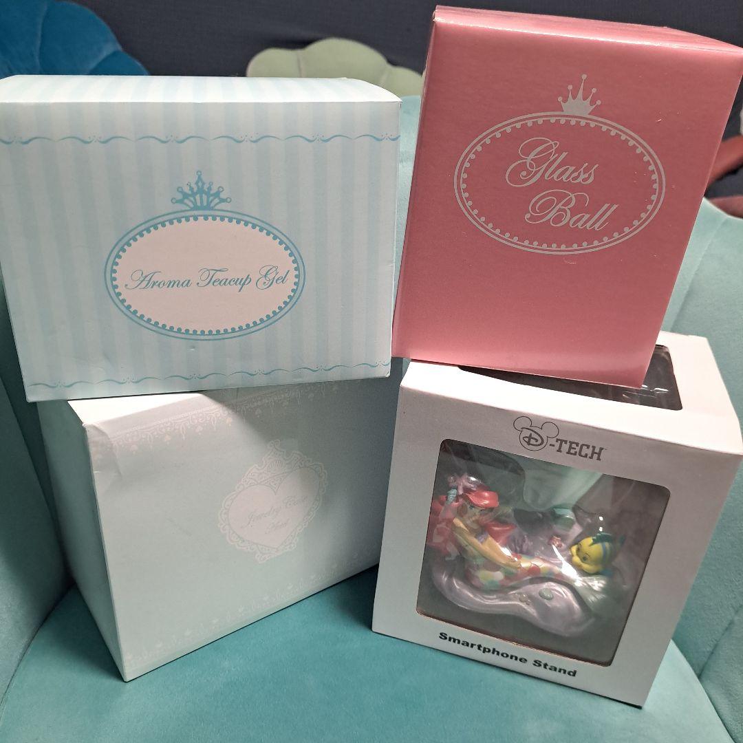 リトルマーメイド　アリエル　アクセサリーケース　アロマカップ　4点セット