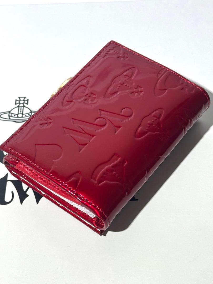 Vivienne Westwoodヴィヴィアン・三つ折財布 レッド