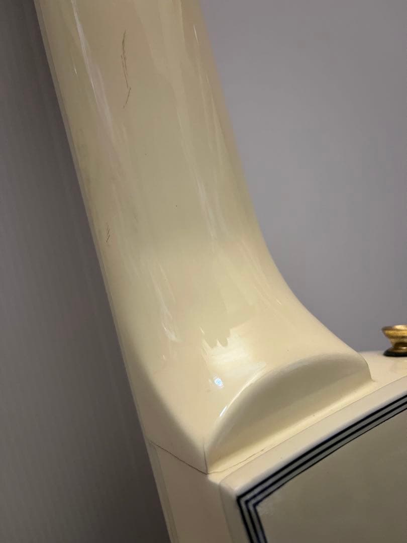 7 訳あり　フォトジェニック　レスポールカスタム　ホワイト