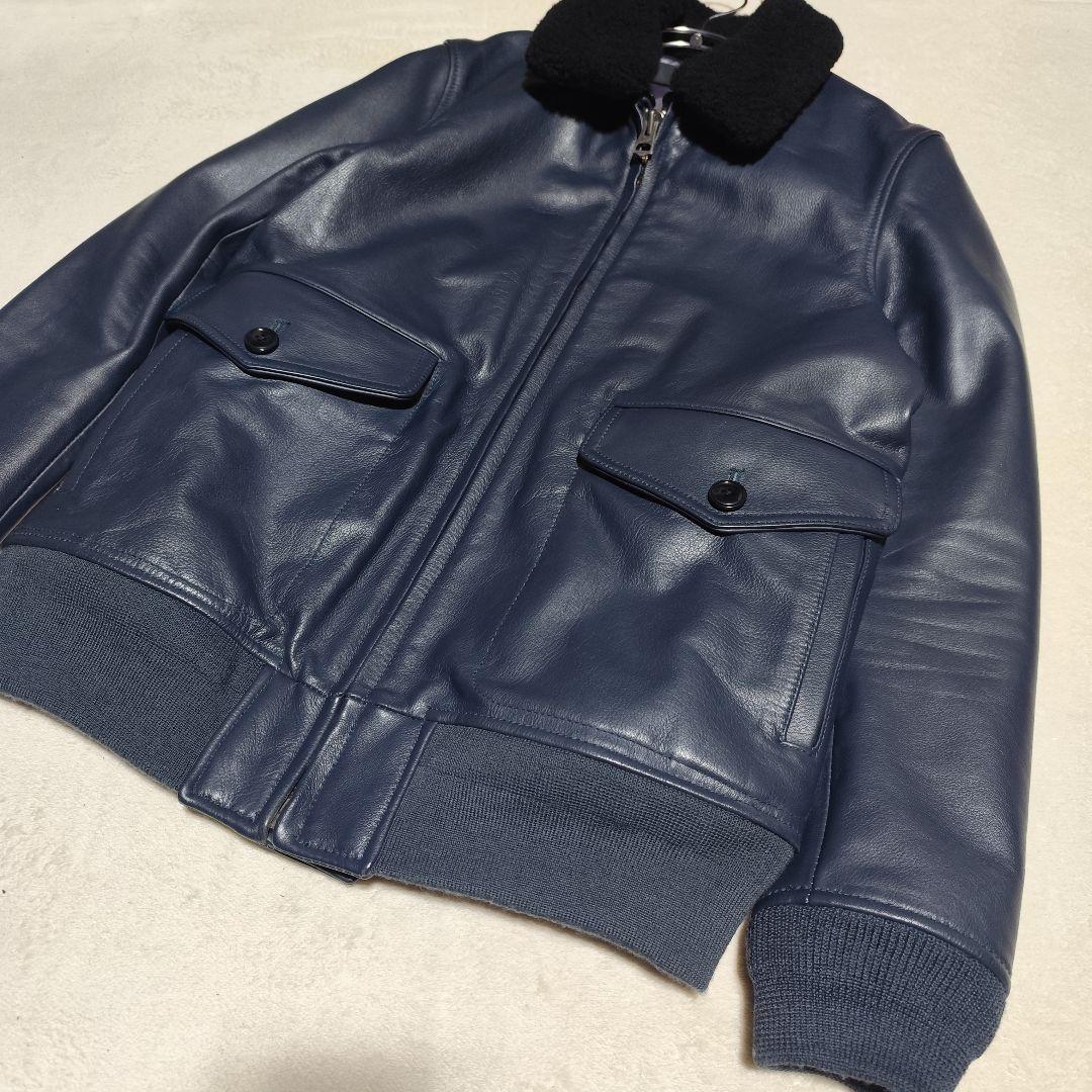 美品【 アメリカンラグシー 】✦ 本革 牛革 レザー G1 ジャケット ボア Ｍ