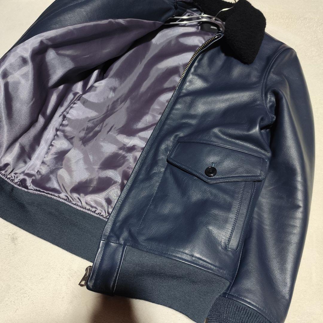 美品【 アメリカンラグシー 】✦ 本革 牛革 レザー G1 ジャケット ボア Ｍ