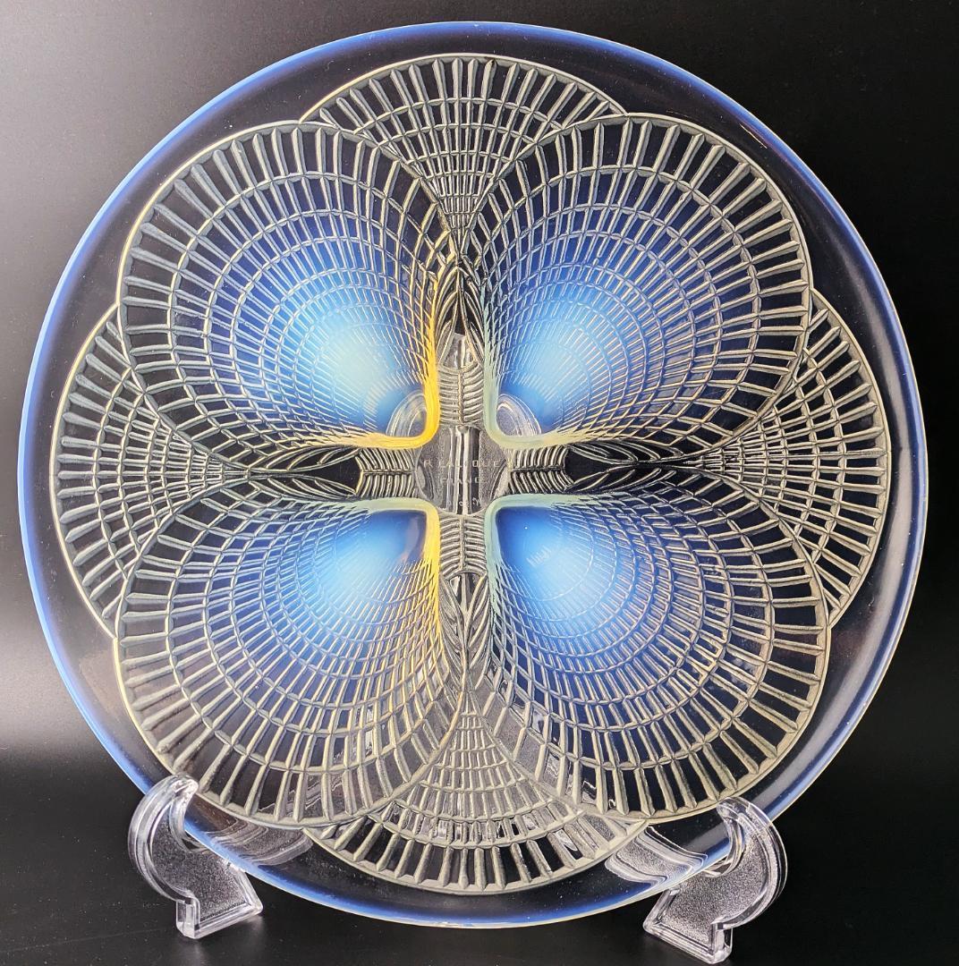 ラッシーさん専用ガラス界の至宝★ルネ・ラリック オパルセント大型コキーユ 25㎝