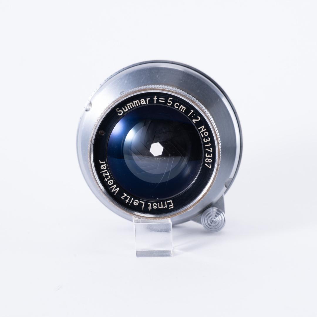 色違いの環がかかる！Leica coated Summar オールドレンズ