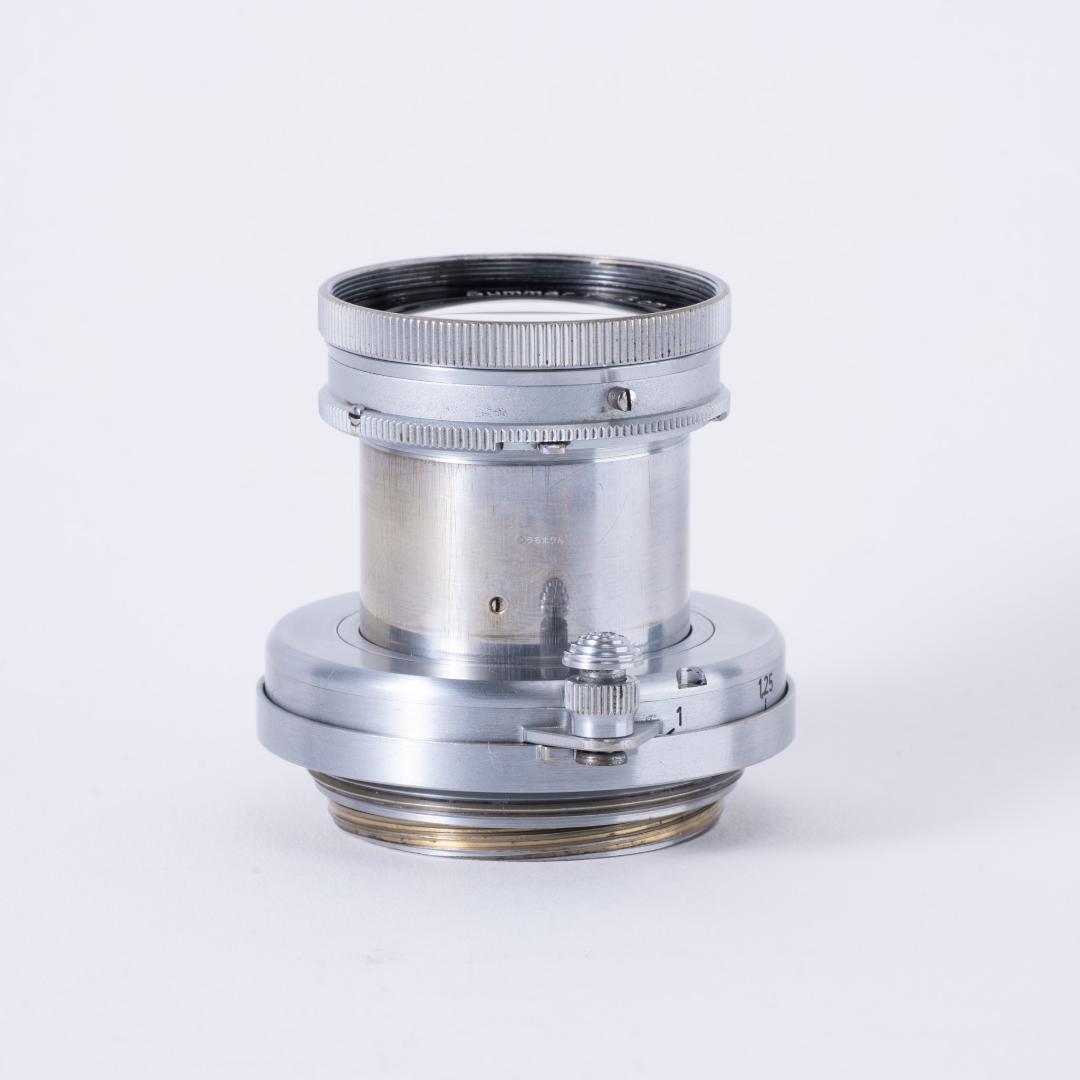 色違いの環がかかる！Leica coated Summar オールドレンズ