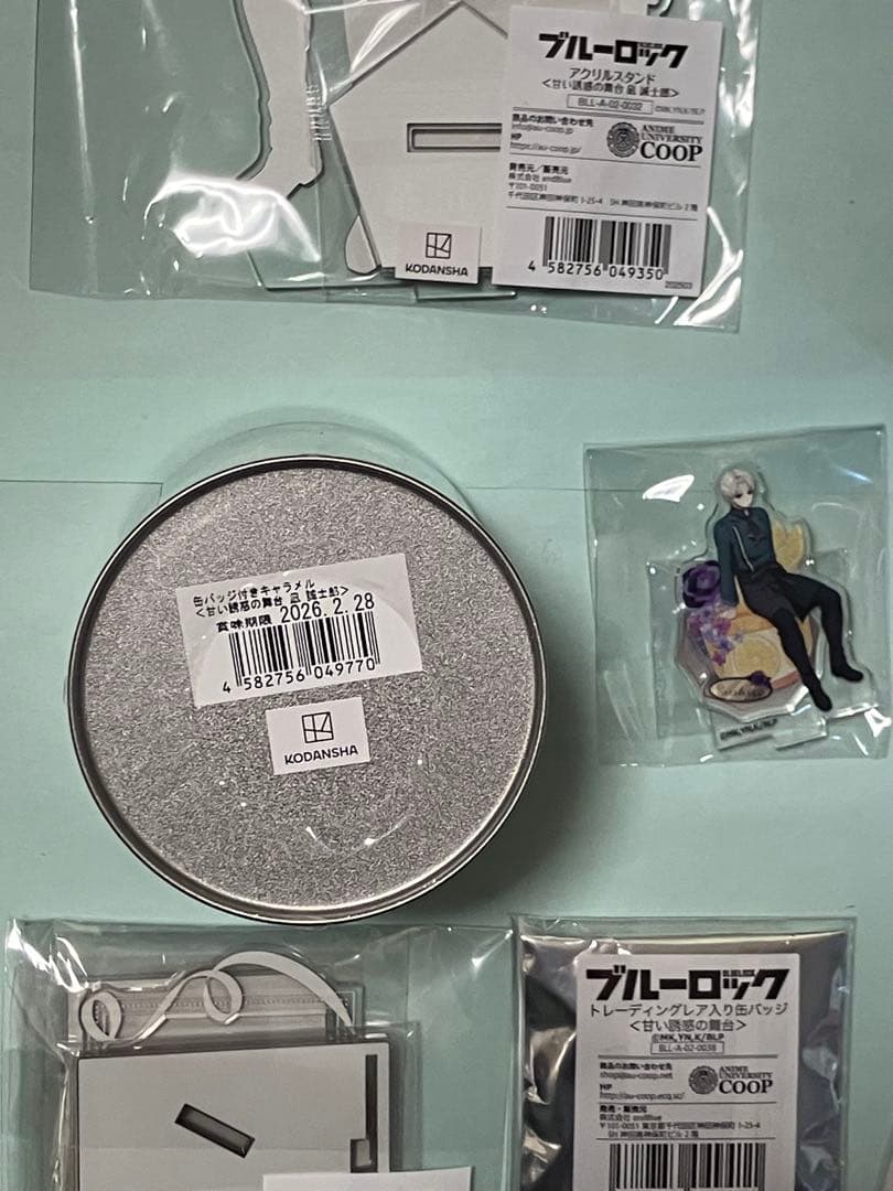 ブルーロック　甘い誘惑の舞台　凪　ジオラマスタンド　未開封キャラメル　カヌレ　等