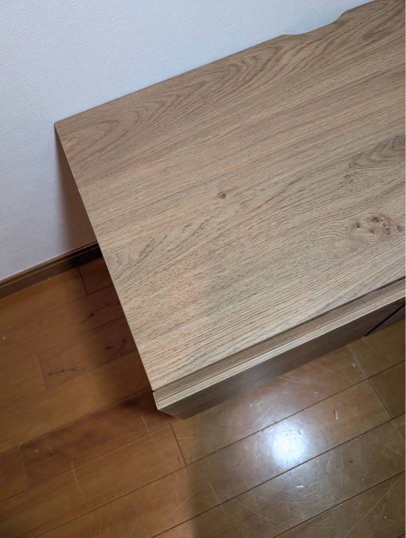 ★るみ★LOWYA ラタン調テレビボード テレビ台 収納棚木製棚