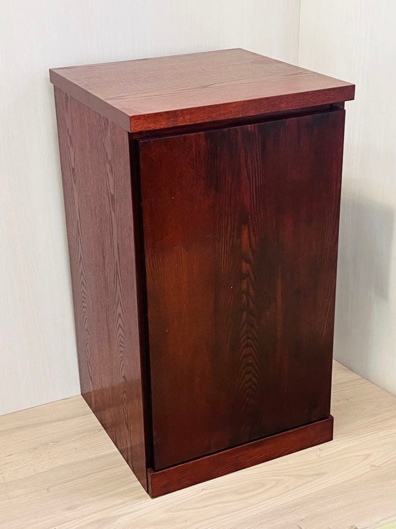 特注450キューブ水槽用　木製キャビネット　450×450用