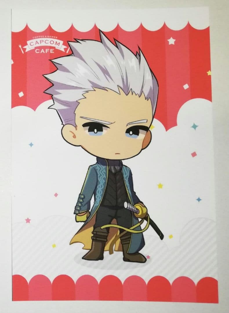 デビルメイクライ バージル DMC3 ポストカード 特典 カプコンカフェ 6弾