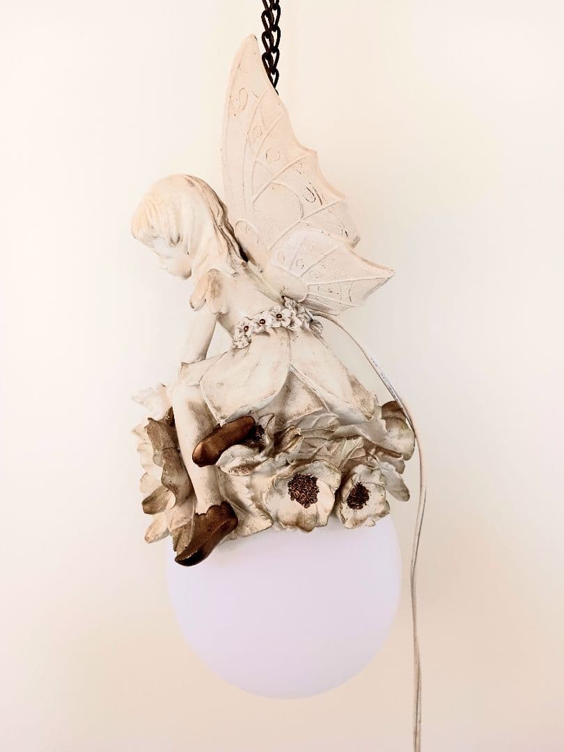 アンティーク　照明　ライト　天使　エンジェル