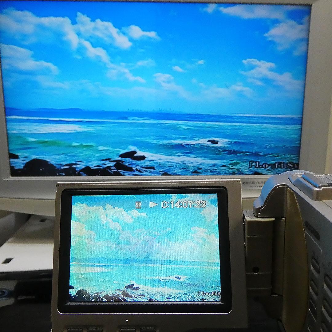 美品・動作良好ソニーDCR-TRV10 MiniDVビデオカメラ DVD化に最適