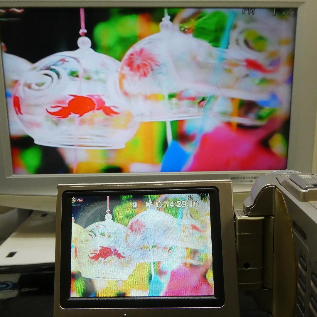 美品・動作良好ソニーDCR-TRV10 MiniDVビデオカメラ DVD化に最適