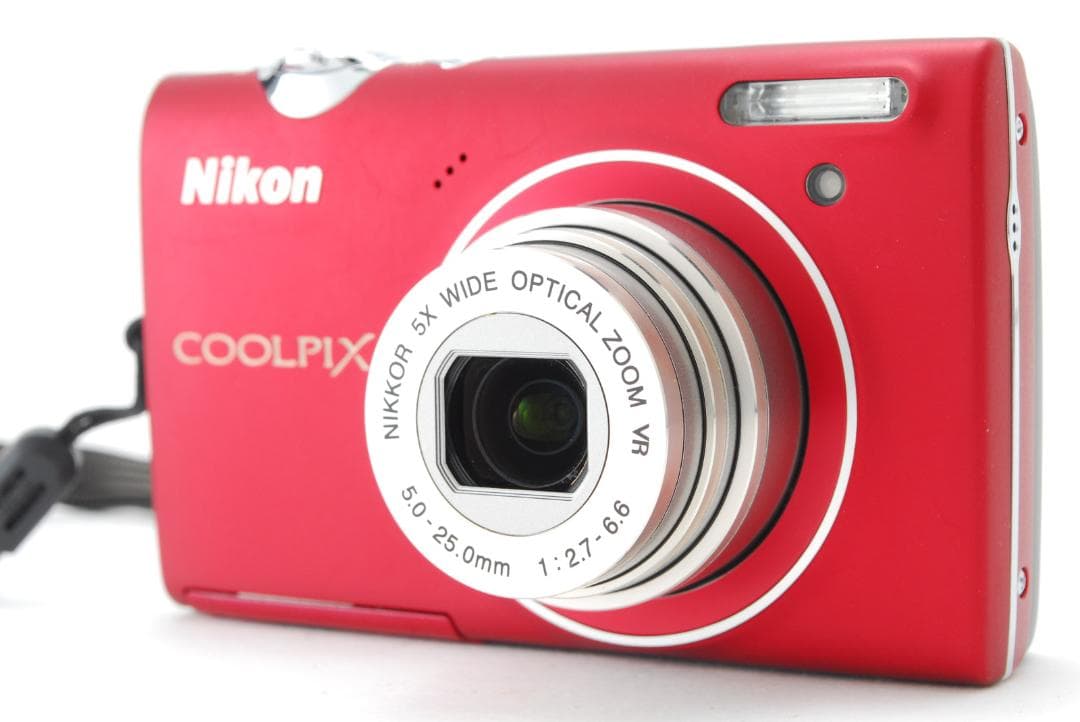 Nikon COOLPIX S5100 レッド 付属品多数 動作確認済み