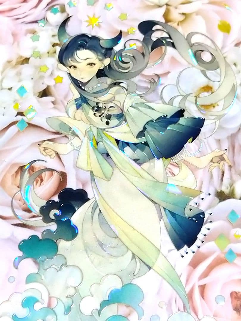 のこり１✩再販✩J522＃星跃(贝壳光)Shine切り売り海外人物マステ女の子