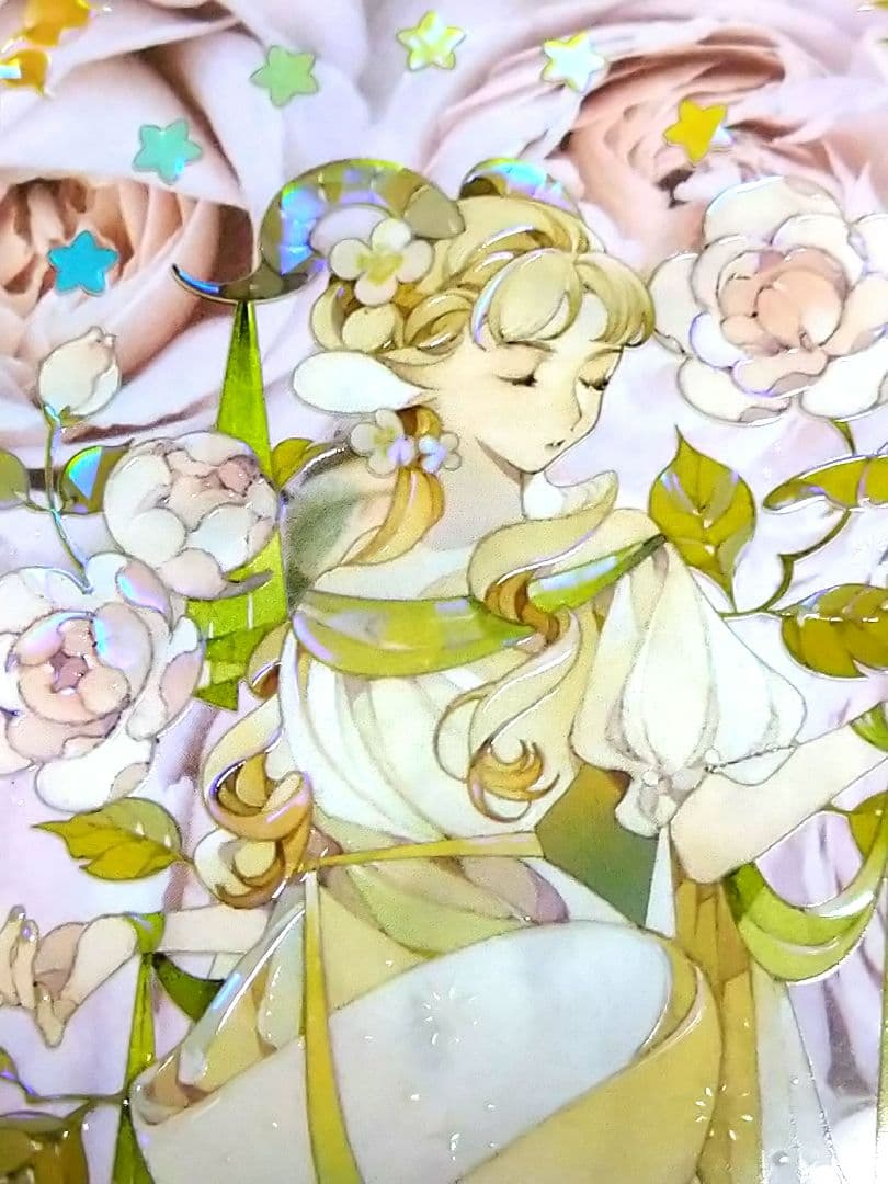 のこり１✩再販✩J522＃星跃(贝壳光)Shine切り売り海外人物マステ女の子