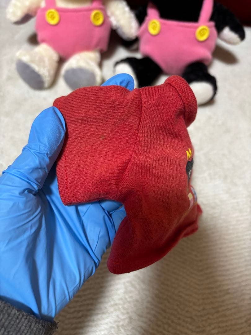 テディベアミュージアム Mion ＆ Minmi 白 黒 セット