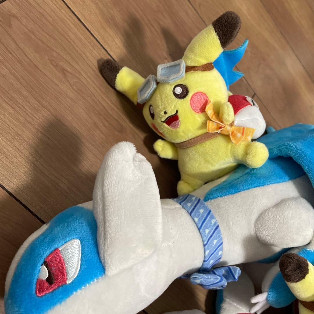 ピカチュウ ぬいぐるみ セット ラティオス ラティアス