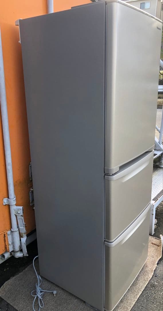 Panasonic 3ドア冷蔵庫 NR-C343CL-N F09