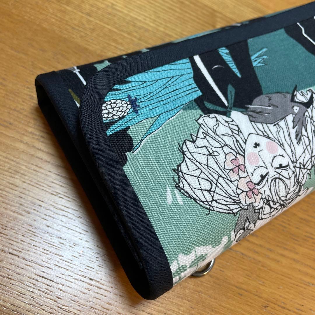長財布　やりくり財布　ハンドメイド　廃盤レア生地