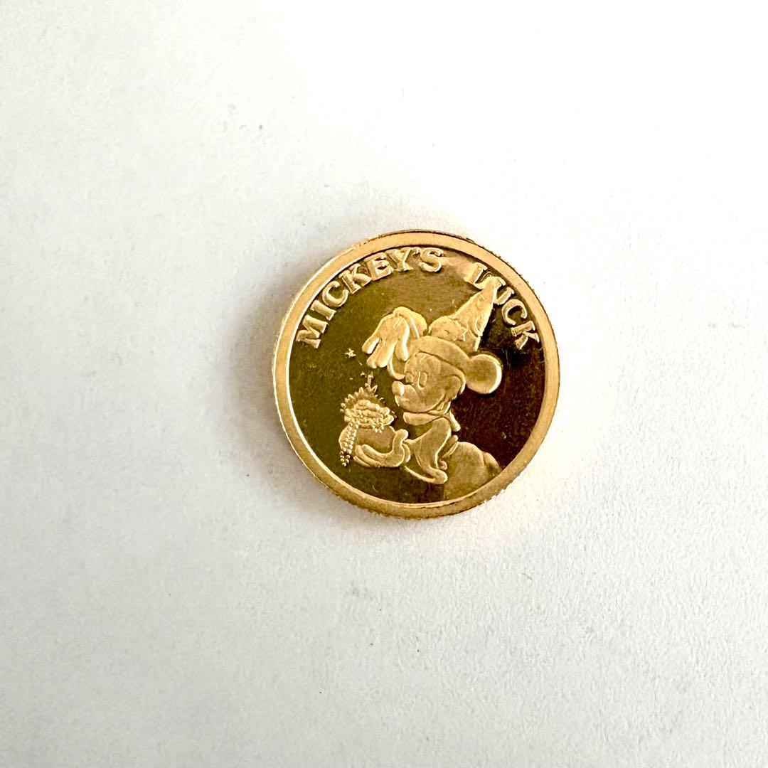アンティーク　ディズニー 金貨 1/4 TROY oz 24金 .999