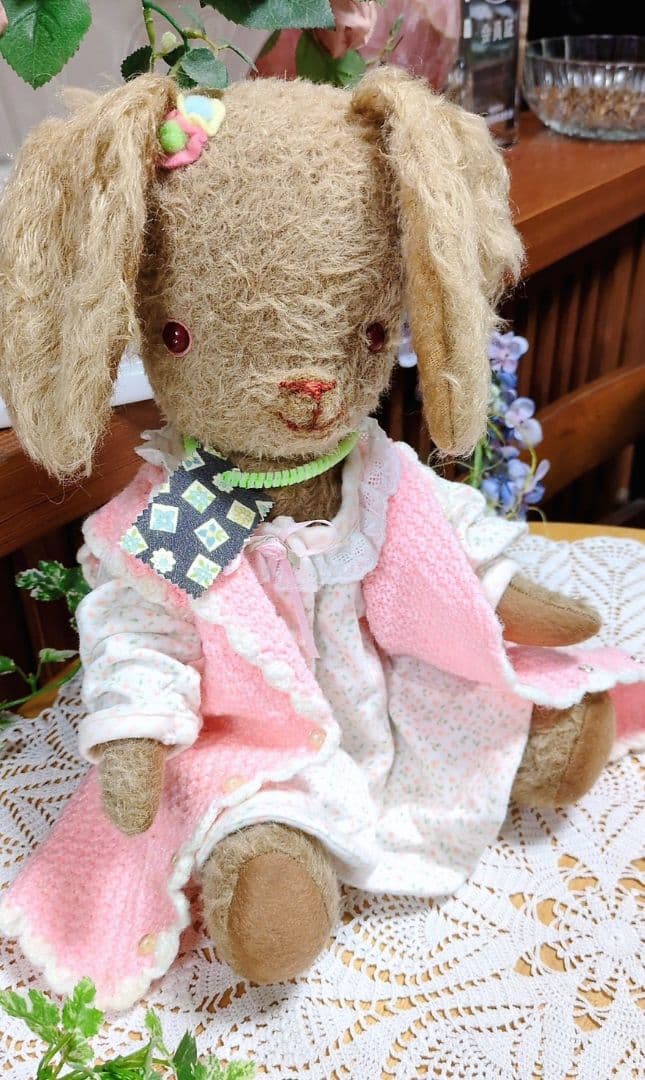 ☆ご予約済です。国内作家様 タレ耳うさぎ