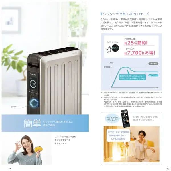 コロナ ノイルヒーター 自然対流形電気暖房機 DHS-1523