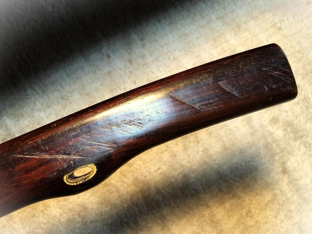 【 黒檀茶刀 】　江戸～昭和初期