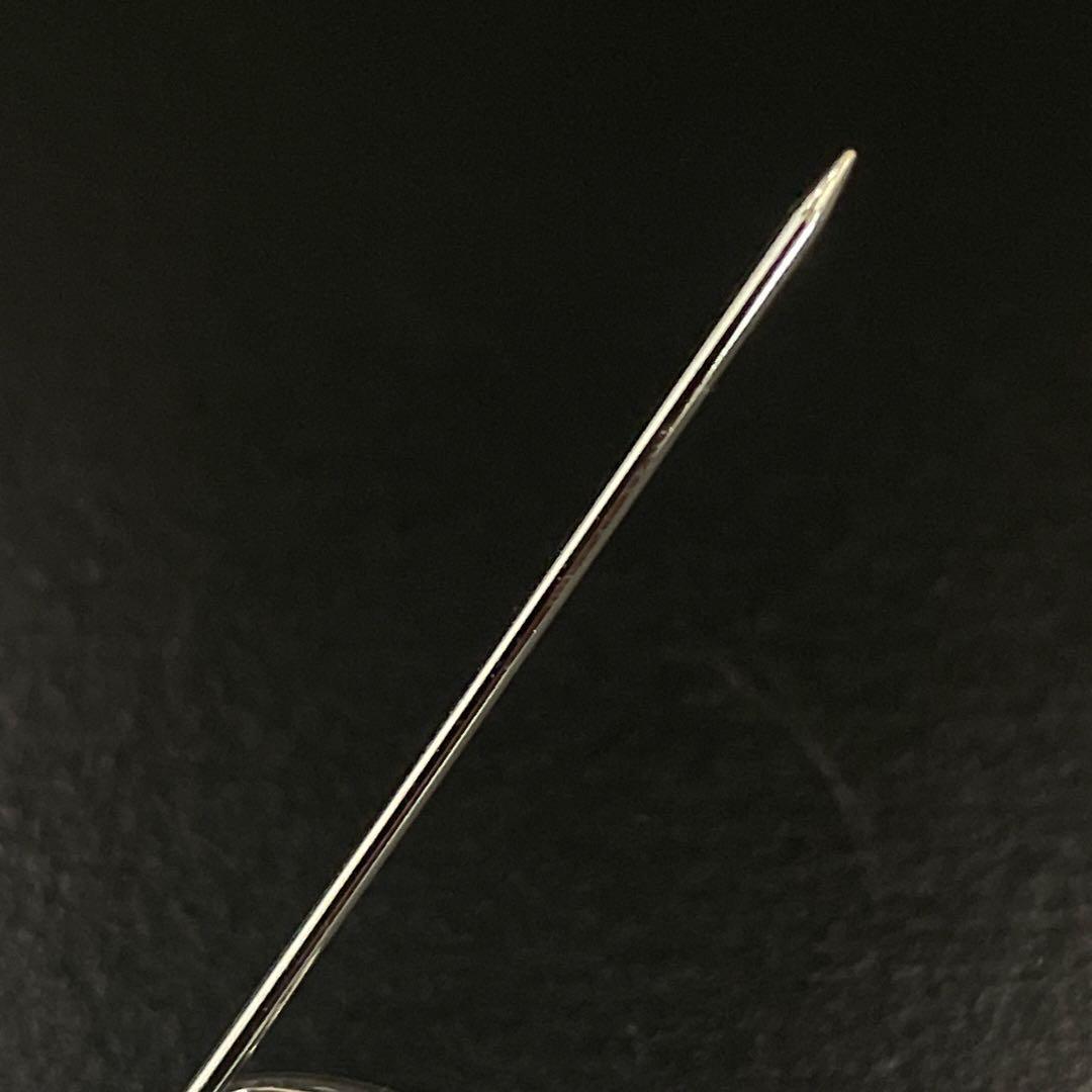 オールド　ディオール　エンブレムロゴ　ピンブローチ　コサージュ　ストーン付