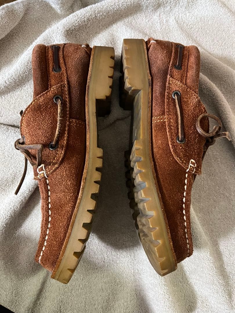 美品！JUNYA WATANABE コムデギャルソン モカ　デッキシューズ