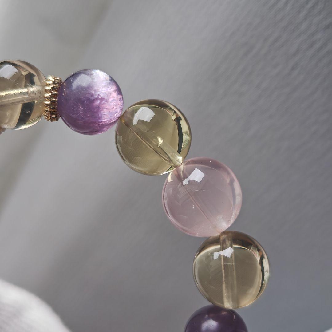 専用です♡新作♡モザンビーク産ローズクォーツ、グラファイトインクォーツ、オーソク