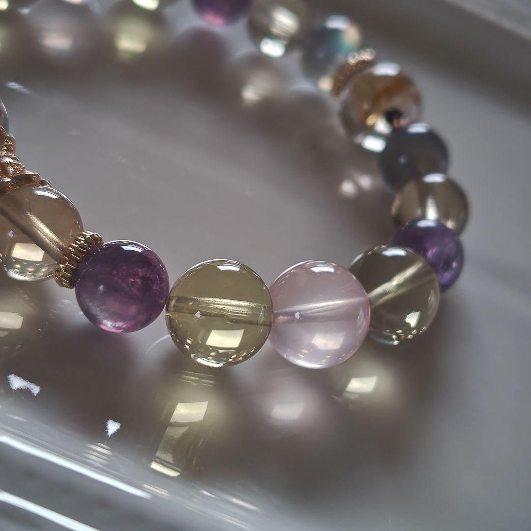 専用です♡新作♡モザンビーク産ローズクォーツ、グラファイトインクォーツ、オーソク