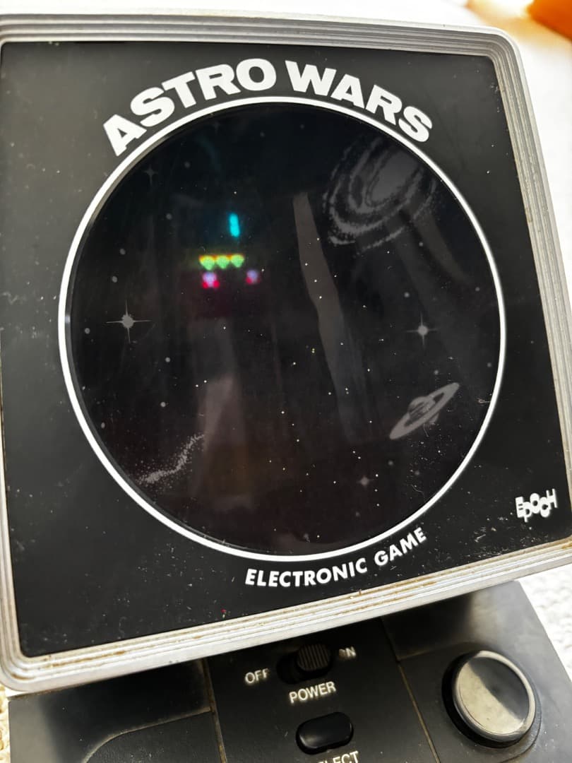 エポック社　デジコムシリーズ　スーパーギャラクシアン　ASTRO WARS